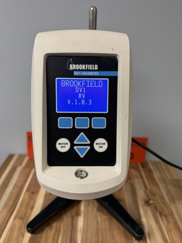 Brookfield dv1 viscometer - brookfield,